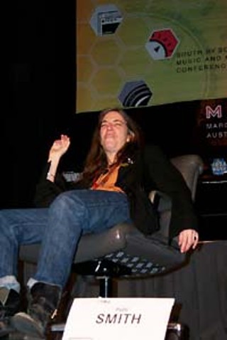 Patti Smith during her Interview session at SXSW 2000