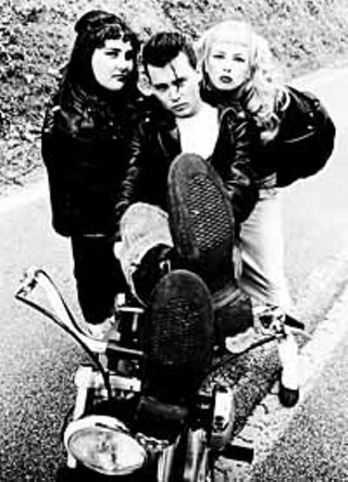 Ricki Lake, Johnny Depp, and Traci Lords in <i>Cry Baby</i>