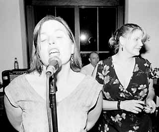 The Wedding Present: Longacre, Toth, and Williams at John Croslin's wedding, 2002