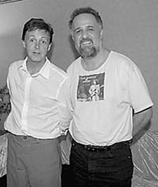 Paul McCartney and sixth Beatle Jody Denberg
