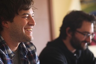 Mark (left) and Jay Duplass at the Four Seasons the day after their Paramount premiere