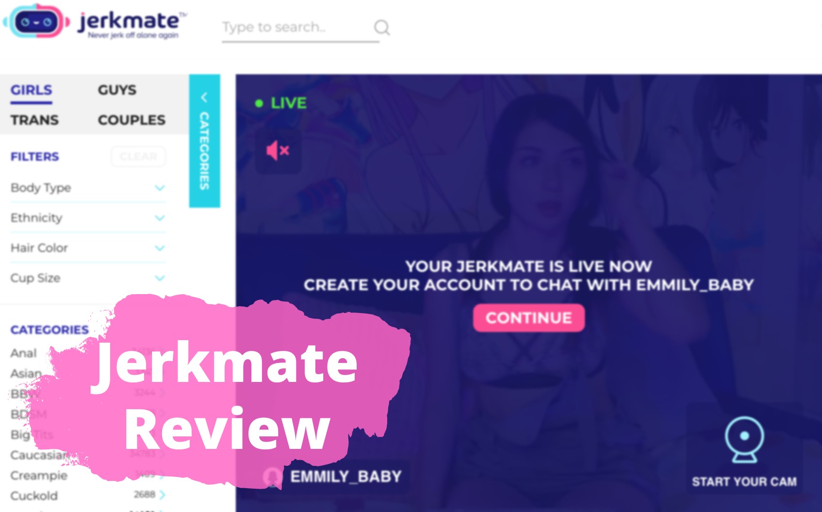 Jerkmate Review Is Their Membership Worth Using? My experience with the uber popular cam site, Jerkmate pic