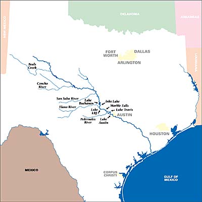 Navigating The Lifeline: A Comprehensive Guide To Texas’ Major Rivers 