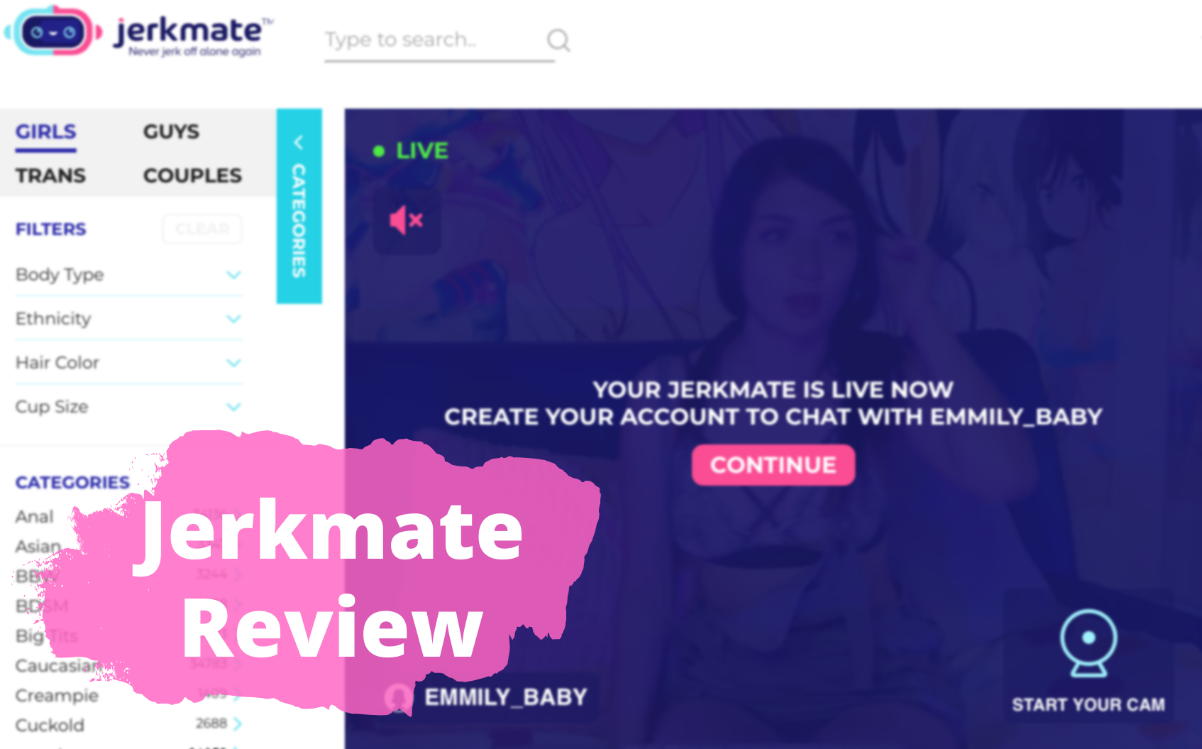 Jerkmate Review Is Their Membership Worth Using? My experience with the uber popular cam site, Jerkmate image