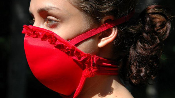 The Emergency Bra: 'Be Safe. Be Sexy.': The Emergency Bra goes from day to  evening - Design - The Austin Chronicle