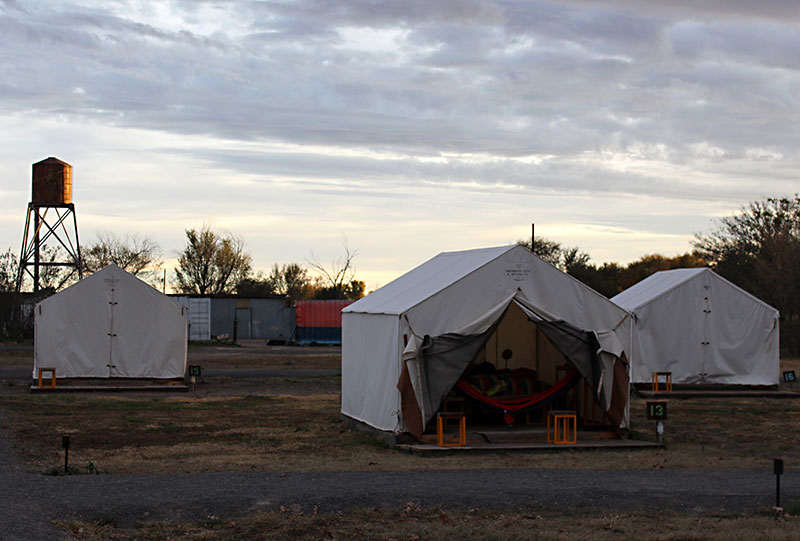 Day Trips: El Cosmico, Marfa: The alternative hotel of tepees, yurts ...