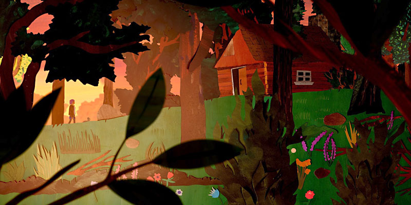Into the Woods With New Austin Animation When You Get to the Forest: Austin  cut paper artist Eric Power takes a strange and beautiful adventure in his  new fantasy - Screens -