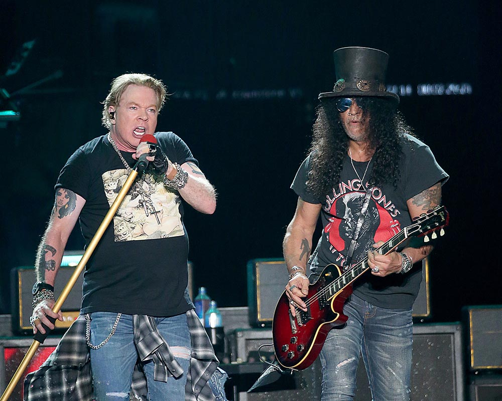 Slash's Live Guns N' Roses Guitars