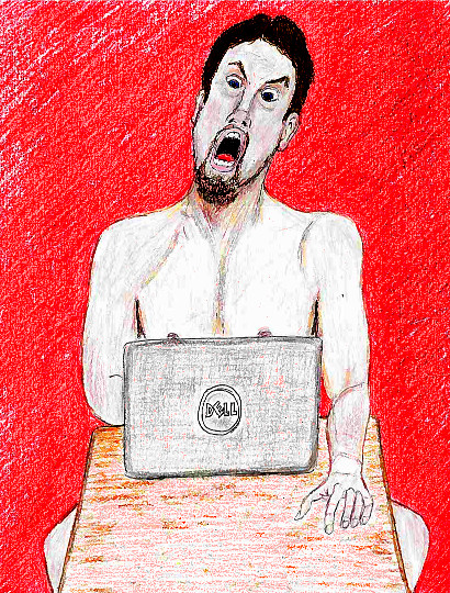 White men in bed