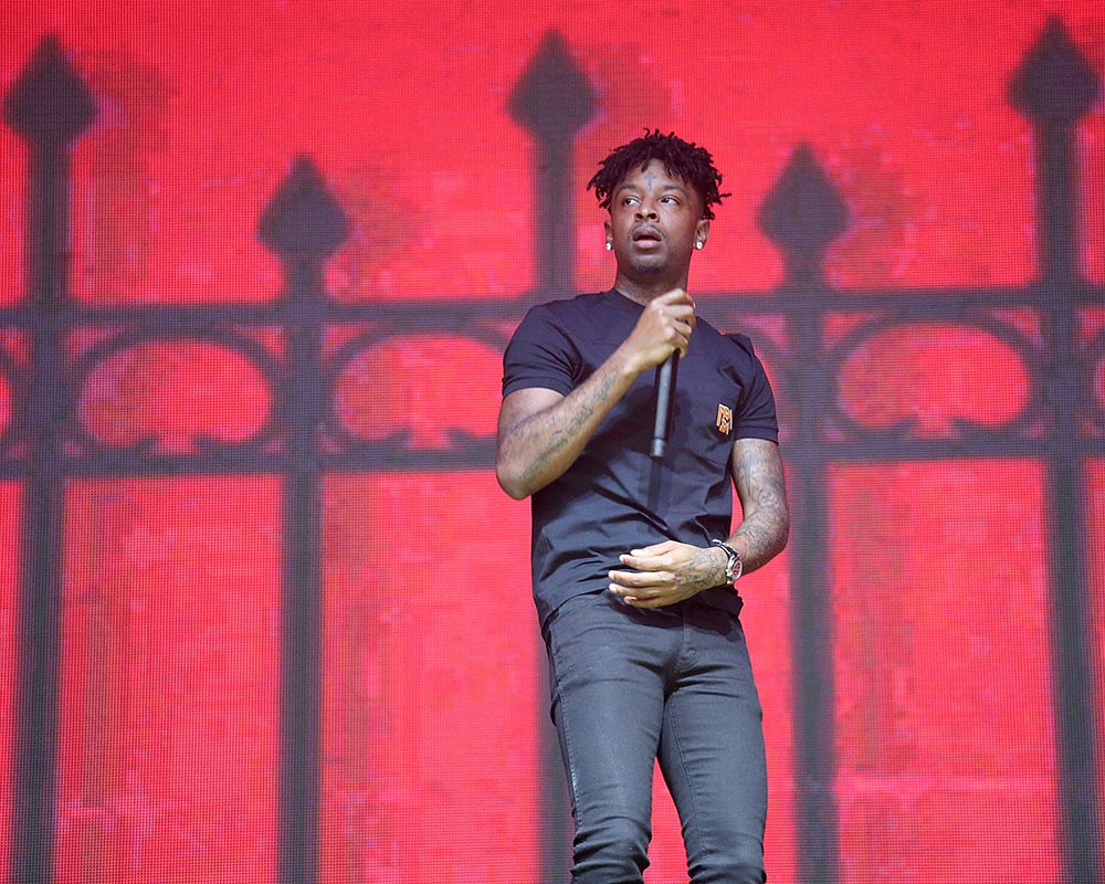 Image result for 21 savage acl fest