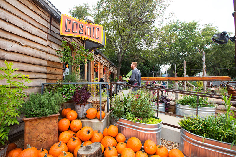 Fall Things to Do in Austin Texas: National Coffee Day at Cosmic Coffee and Beer