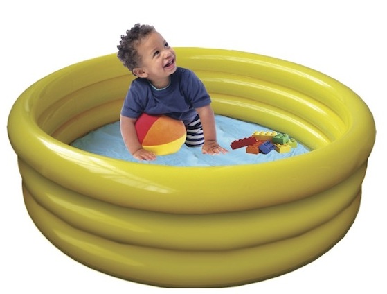 Blow up sales pool baby playpen