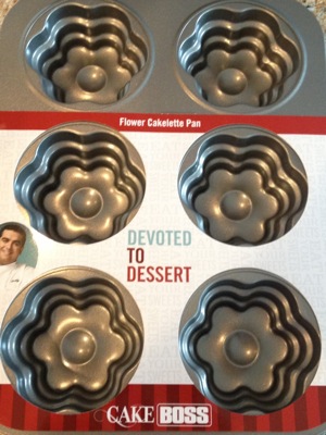 Flower Cakelet Pan