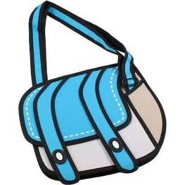 'I'm Not Bad, I'm Just Drawn That Way': The 3D cartoon bag is a double ...