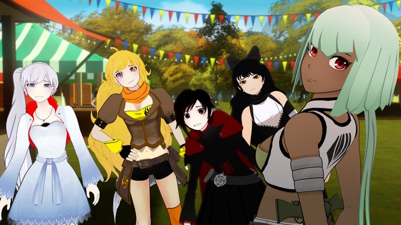 World of Our Fantasy Rwby anime, Anime girl, Anime