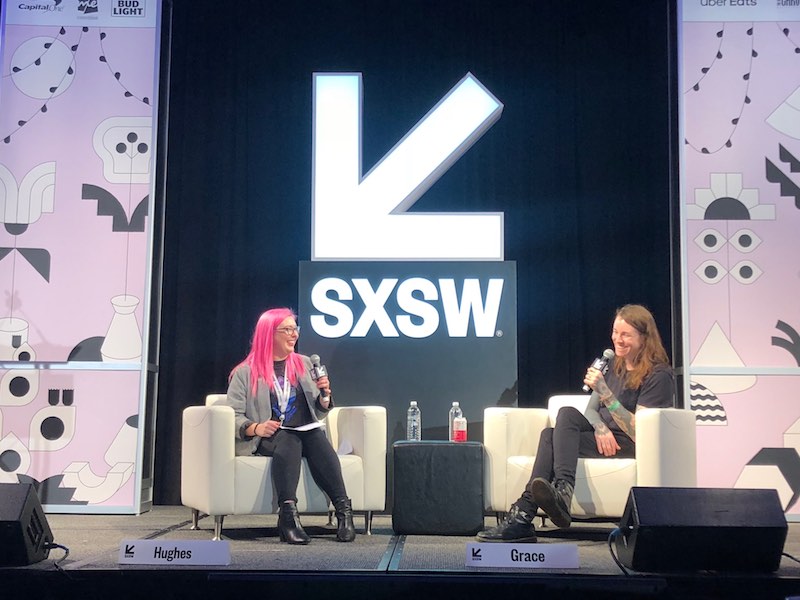 Laura Jane Grace of Against Me! on album, Naples, being