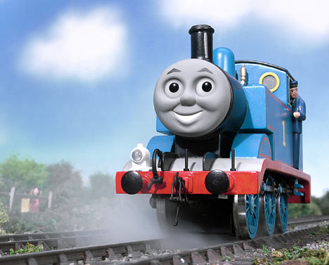 Thomas the blue tank engine on sale