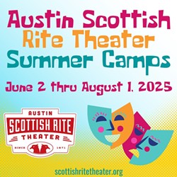Austin Scottish Rite Theater Summer Camps