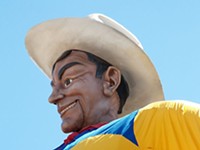 Big Tex Goes Up in Flames