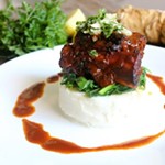 Manischewitz Braised Short Ribs with Horseradish Gremolata