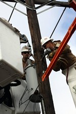Power Restored After Pole Fires