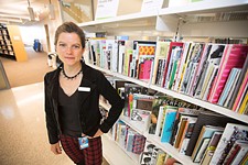 Zines on the Central Library Shelves