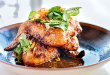 The Peached Tortilla’s Crispy Umami Chicken Wings