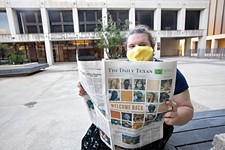 The Daily Texan Staff Balanced School, Journalism, and a Pandemic