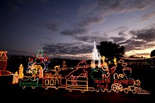 Day Trips: Walkway of Lights, Marble Falls