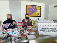 With Postcards for Democracy, Mark Mothersbaugh and Beatie Wolfe Deliver Priority Mail Art