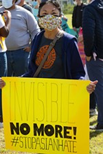 Scenes From Saturday’s Stop Asian Hate Rally and Vigil