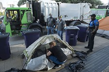 Chaos as City Hall Encampment Cleared by Police