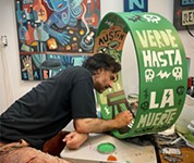 Artist Fabian Rey Drums Up Support for Austin FC