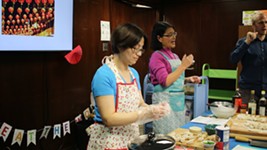 Austin Public Library Hosts Cooking Day