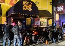 A Car Accident In Front of Hole in the Wall Injured an Employee Monday Night