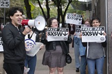 Musicians Demand Fair Compensation From SXSW at Convention Center Rally