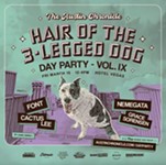 Cactus Lee, Nemegata, Font, Grace Sorensen Set for the <i>Chronicle</i>’s Hair of the 3-Legged Dog Party