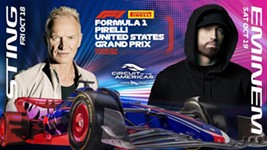 COTA Announces Sting and Eminem as F1 Grand Prix Performers