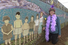 Crestview Wall of Welcome: Art bringing neighbors together