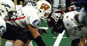 High School Arena Pigskin Action