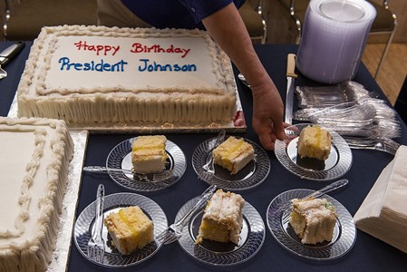 LBJ Library at 50: All the Cake