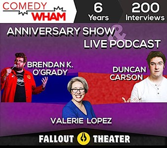 Comedy Wham’s 200th Interview and Sixth Anniversary