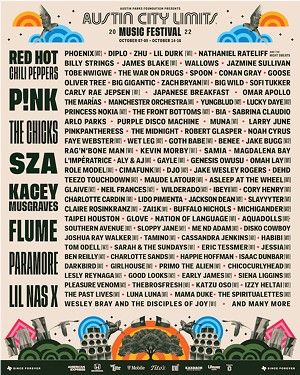 The Chicks, Kacey Musgraves, Lil Nas X, and P!nk Top ACL Fest Lineup