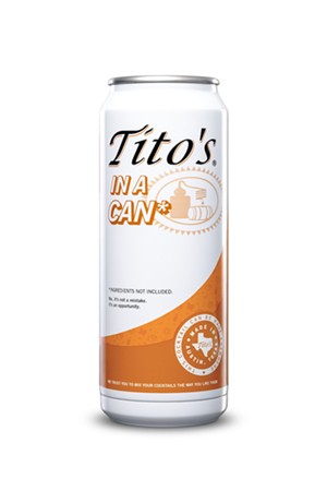 Tito’s Latest Product Is an Empty Can