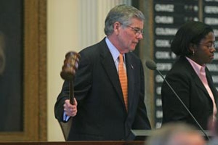 Pitts Pulls Out, Craddick to Keep the Speaker's Chair
