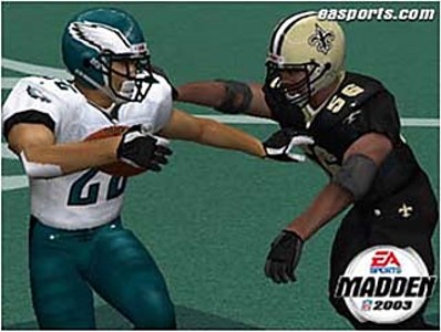 'Madden NFL 2003' for the PlayStation2
