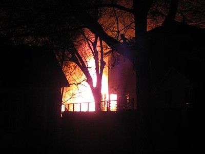 House Explodes in Hyde Park