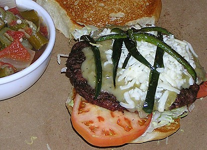 Hoover's Cooking: The Green Chile Cheeseburger