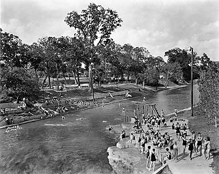 Barton Springs Pool, date unknown