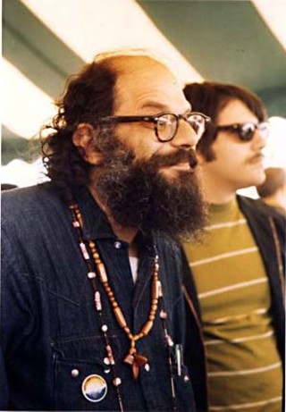 Allen Ginsberg at Philadelphia Earth Day